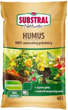 Substral Naturen Podłoże Organiczne Humus 100% 40L