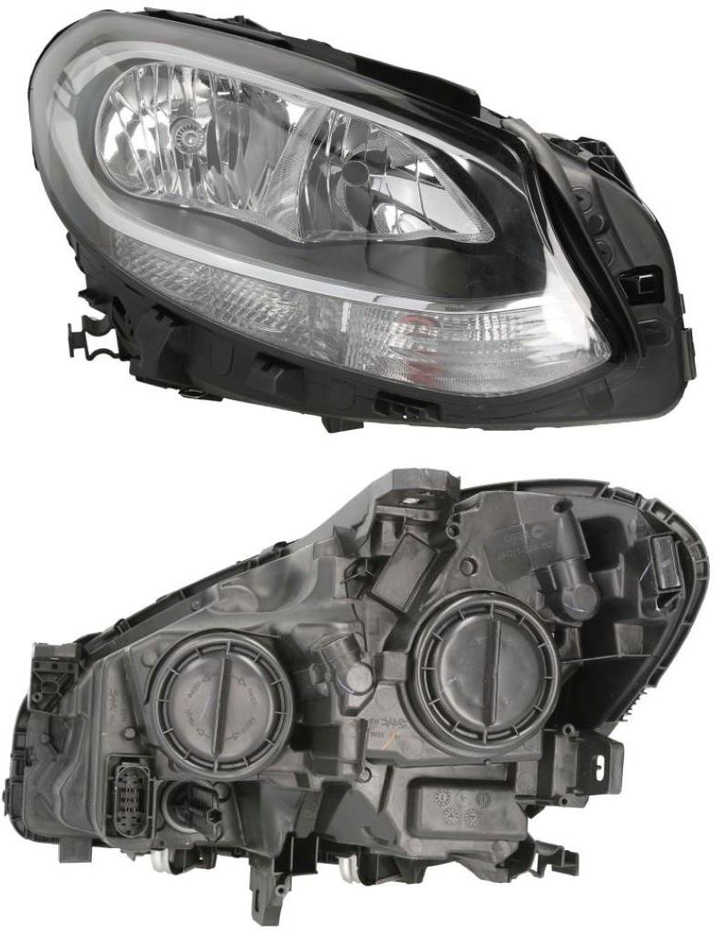 Lampa Przednia Depo Reflektor Lampa Prawy Mercedes Bklasse W A