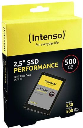 Dysk SSD Intenso SSD 500 GB 2,5 SATA (3814450) Opinie i ceny na