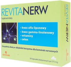 Zdjęcie Kapsułki Revitanerw 575mg 20 szt. - Węgorzyno