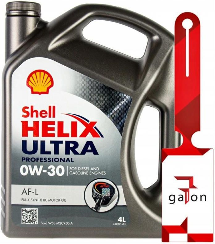 Olej silnikowy Shell Helix Ultra Professional Af-L 0W30 4l - Opinie i ...