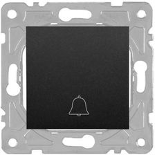 Zdjęcie Electromalt Włącznik Dzwonkowy Czarny Quad (QAD1020B) - Warszawa