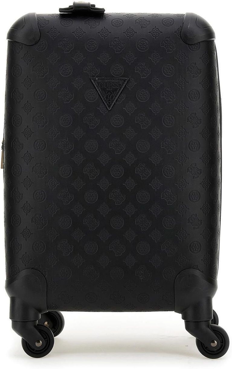 GUESS Wilder 18 IN 8-WHEELER S Trolley Grigio Scuro, 32L, Bagaglio A Mano Con 8 Ruote E Lucchetto TSA
