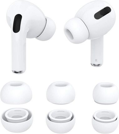 Ear Tips silikonowe gumki wkładki douszne S/M/L do słuchawek Apple AirPods Pro 1/2