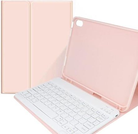 Protect Etui z klawiaturą do iPad 10 gen. 2022, Tech SC Pen + Keyboard, różowe (9490713927663)