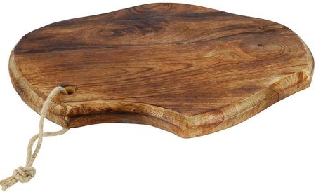 Deska do krojenia drewniana / taca do serwowania 33x22 cm