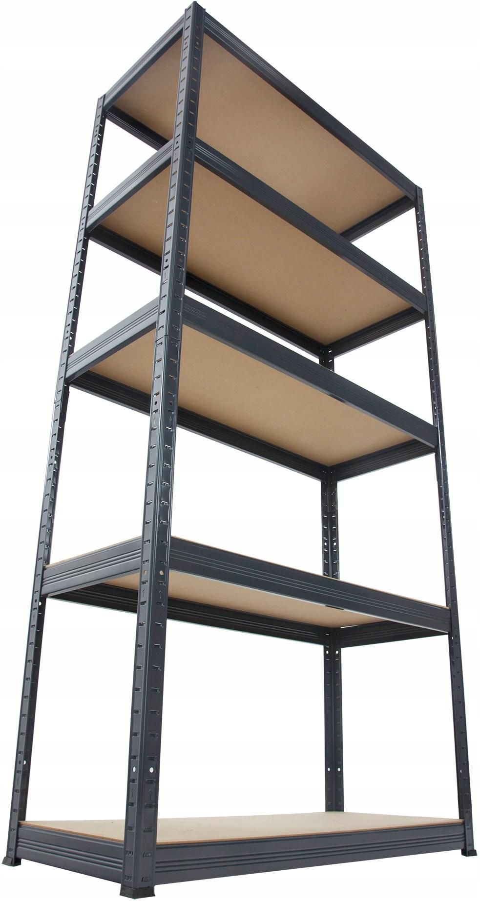 Regał magazynowy Wamar Regał Metalowy Premium Hgg 196X090X30 5 175 ...