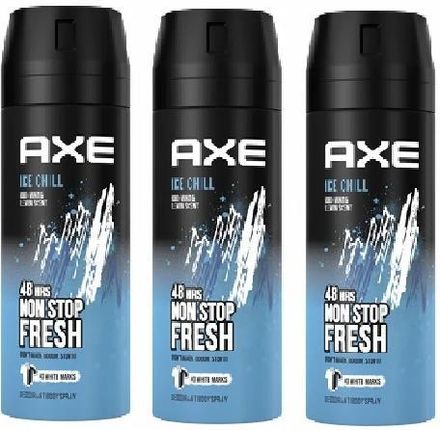 Axe Dezodorant w aerozolu Ice Chill 3x150ml