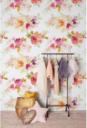 Coloray Flizelinowa Śliczne Kwiaty Vintage 104x70