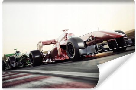 Muralo Fototapeta Wyścig F1 Bolidy 3D 360x240