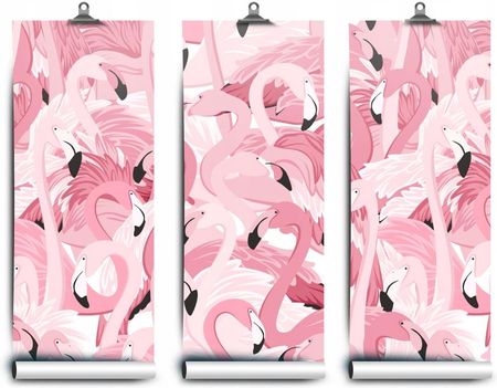 Coloray Fototapeta Lateks Flamingi Różowe 312x219