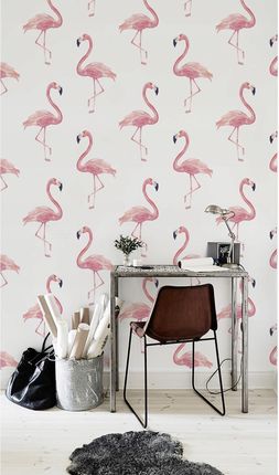 Coloray Fototapeta Flizelinowa Akwarelowe Flamingi 104x70