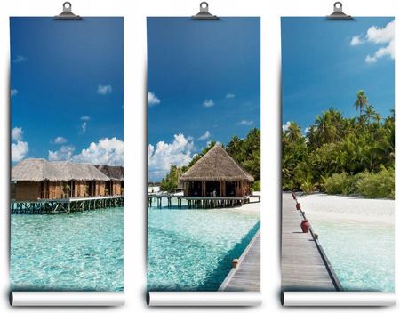 Coloray Fototapeta Lateks Malediwy Plaża 152x104
