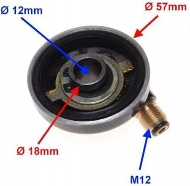 rima　1207 Wilmat Napęd Ślimak Licznika Oś:12Mm Malaguti Pgo Ferro