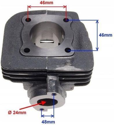 Wilmat Cylinder 2T 50 Malaguti Crosser Cr1 El Ac Ay3301