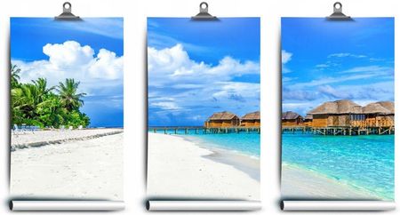 Coloray Fototapeta Lateks Malediwy Wyspy 250x104