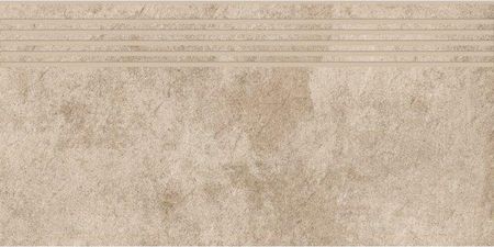 Cersanit Gres Szkliwiony Stopnica Morenci Beige Structure Mat 29,8x59,8