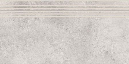 Cersanit Gres Szkliwiony Stopnica Genford Light Grey Mat 29,8x59,8