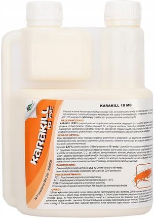 Karakill 10Mc Środek Na Karaluchy I Pluskwy 500 ml