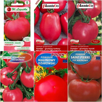Pomidory Malinowe Kolekcja Nasion 5Op Zestaw Nr 2