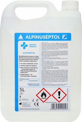 Alpinuseptol Płyn Do Dezynfekcji Powierzchni 5L
