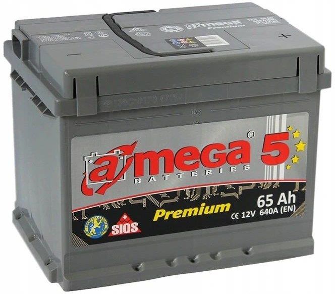 Amega Premium M5 Megatex 12V 65Ah 640A Opinie I Ceny Na Ceneo Pl