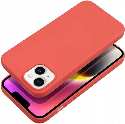 Silicone Lite Fur iPhone 14 Apricot - zdjęcie 2