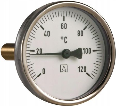 Afriso Termometr Bimetal. 63 120C 45mm Obudowa Metalowa 63801