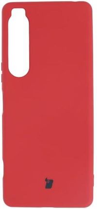 Etui Bizon Case Silicone Do Sony Xperia 1 Iv, Czerwone