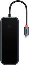 Hub 7In1 Baseus Acmejoy Series Usb-C Do 2Xusb 3.0 + Hdmi + Usb 2.0 + Usb-C Pd + Sd/Tf Szary