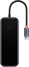 Hub 5W1 Baseus Acmejoy Series Usb-C Do 2Xusb 3.0 + Usb 2.0 + Usb-C Pd + Hdmi Szary