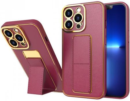New Kickstand Case Etui Do iPhone 12 Pro Z Podstawką Czerwony
