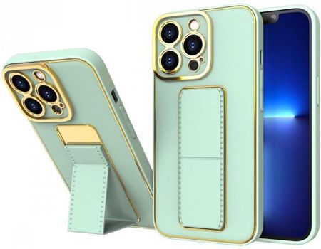 New Kickstand Case Etui Do iPhone 13 Pro Max Z Podstawką Zielony