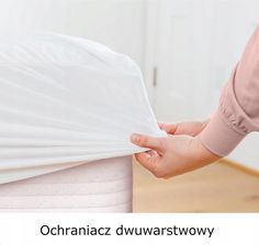 Ochraniacz na materac dwuwarstwowy 80x200 LaCama