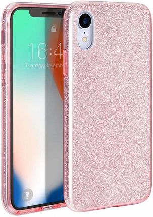 Etui iPhone 11 Brokat Glitter Różowe