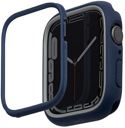 Uniq Etui Moduo Apple Watch Series 4/5/6/7/8/Se 44/45mm Niebieski-Szary/Blue-Grey