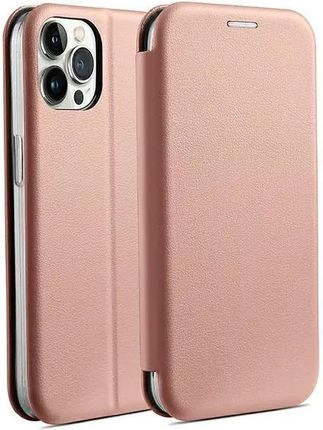 Beline Etui Book Magnetic iPhone 14 Pro Max 6,7" Różowo Złoty/Rose Gold