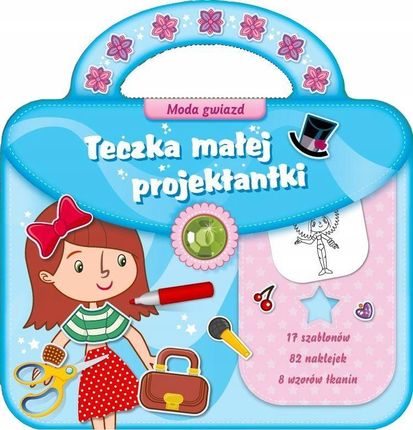 Teczka Małej Projektantki 2. Moda Gwiazd Praca..