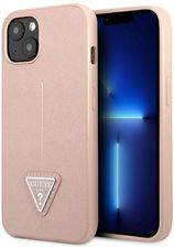 Zdjęcie Guess Guhcp14Spsatlp iPhone 14 6,1" Różowy/Pink Hardcase Saffianotriangle Logo - Białystok