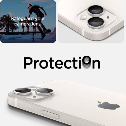 Spigen OPTIK.TR EZ FIT CAMERA PROTECTOR 2-PACK IPHONE 14 / 14