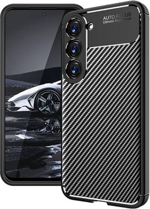 Etui Samsung Galaxy S23 Pancerne Shockproof Nexeri Carbon Fiber Czarne