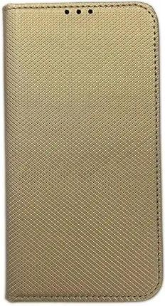 Etui Smart Magnet Book iPhone 14 Plus 6.7" Złoty/Gold