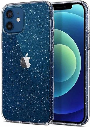 Crystal Glitter Case Do iPhone 13 Pro Max Srebrny