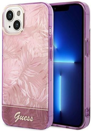 Guess Guhcp14Mhgjghp iPhone 14 Plus 6,7" Różowy/Pink Hardcase Jungle Collection