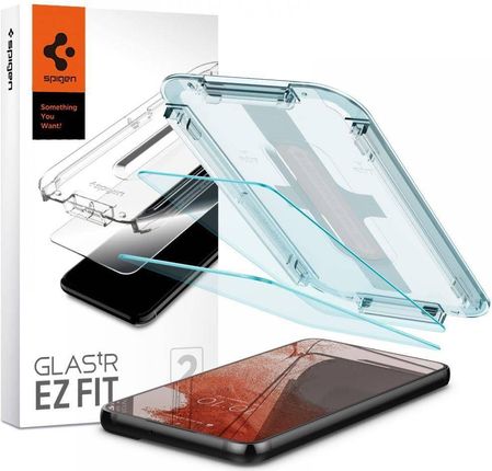 Szkło Hartowane Samsung Galaxy S22 Spigen Glas.Tr "Ez Fit" 2-Pack