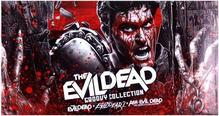 The Evil Dead Groovy Collection: The Evil Dead / Evil Dead 2 / Ash vs Evil Dead: The Complete Collection [BOX] [2xBlu-Ray 4K]+[8xBlu-Ray]+[DVD]