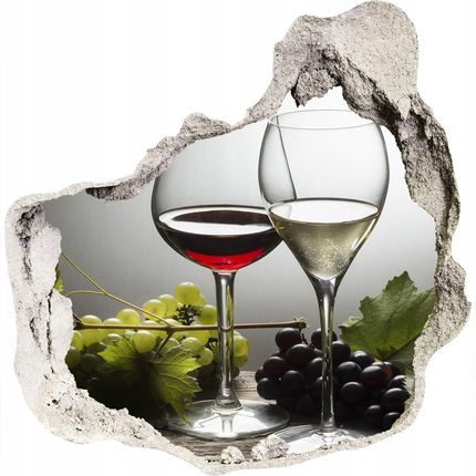 Samoprzylepna naklejka Wino i winogrona 75x75