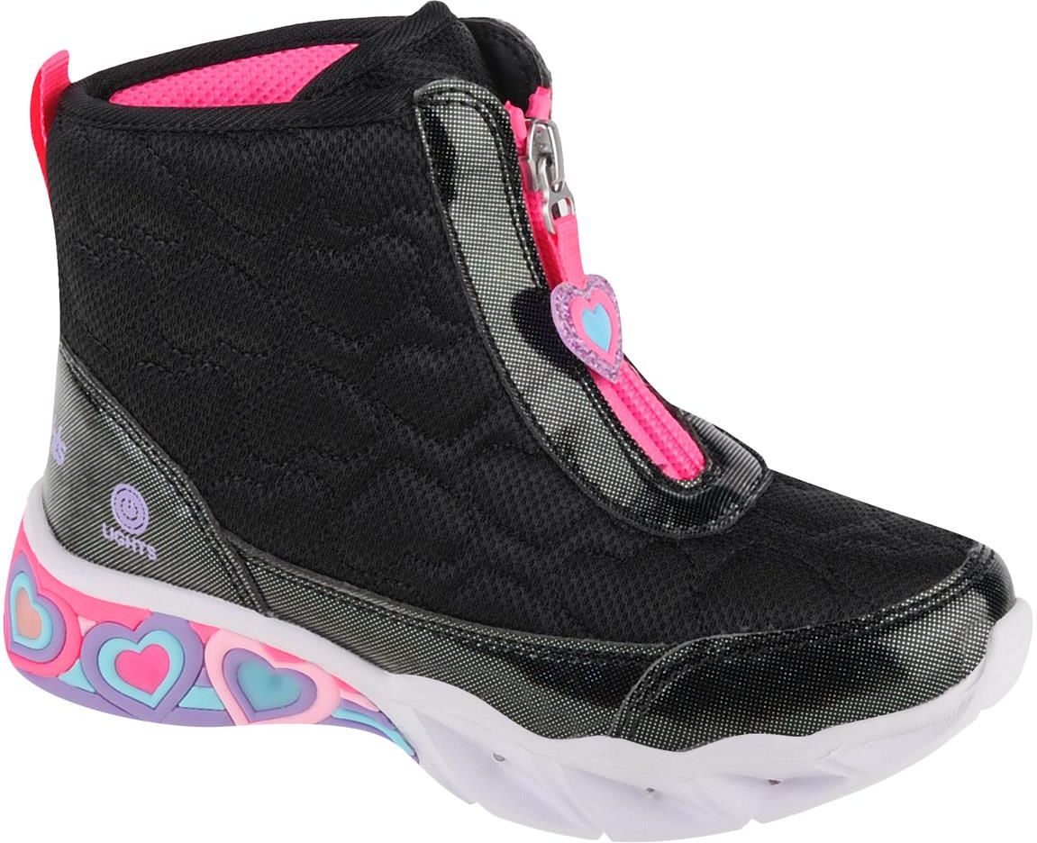 Skechers Śniegowce Heart Hugger 302666L/BKMT Czarny