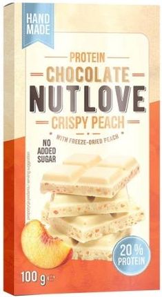 Allnutrition Protein Chocolate Nutlove 100g Crispy Peach