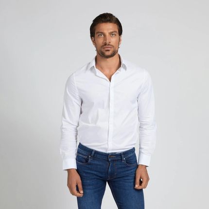 Męska Koszula Guess LS Sunset Shirt M1Yh20W7Zk1-G011 – Biały